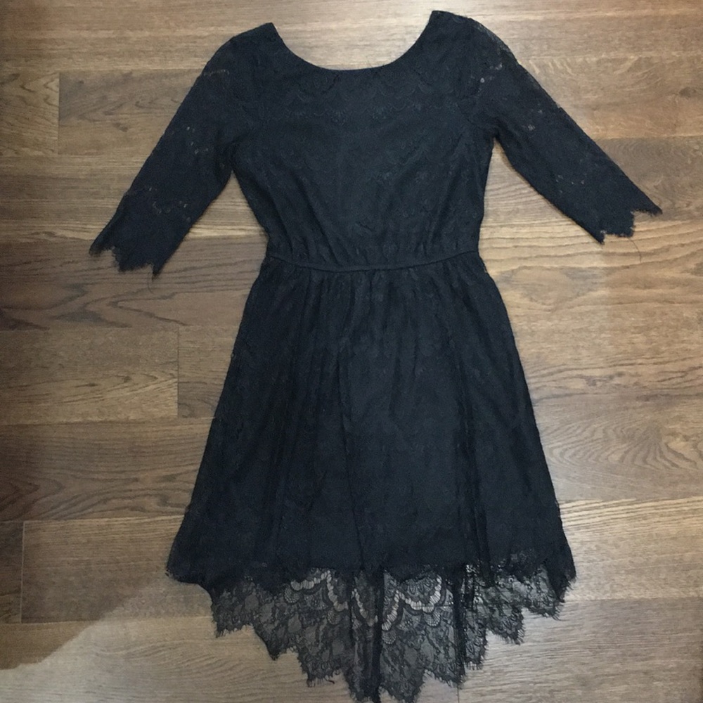 Black, party dress!